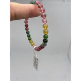 Natural Crystal Tourmaline Bracelet Girls Jewelry