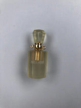 Natural crystal perfume bottle