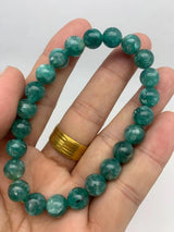 Natural crystal, emerald（祖母绿） bracelet