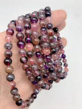 Natural crystal, super seven crystal bracelet